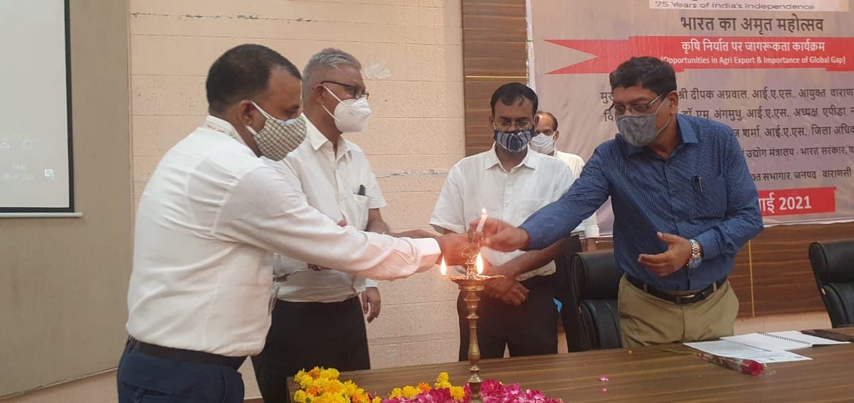 seeds will also be export from varanasi along with fruits vegetables and grains