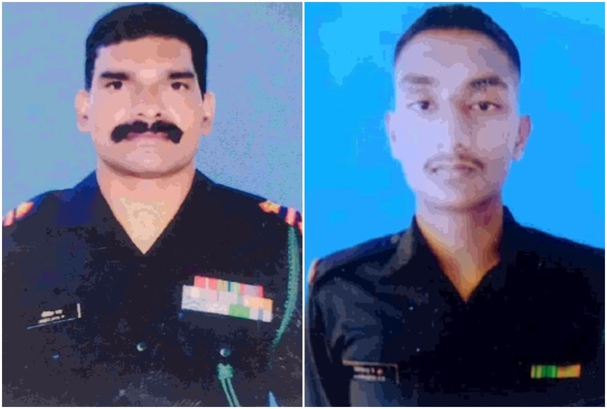encounter in sunderbani of jammu division two soldiers martyred two terrorist killed