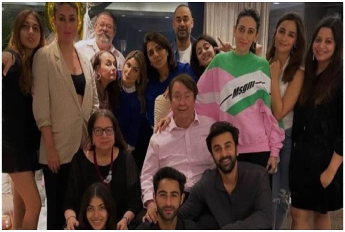 In pics Ranbir kapoor Alia bhatt Kareena kapoor gather with Kapoor family for Neetu kapoor birthday