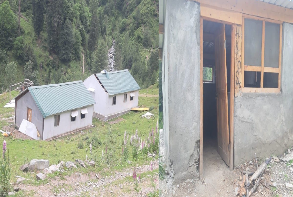 Police check posts made for the protection of the border became buffalo sheds