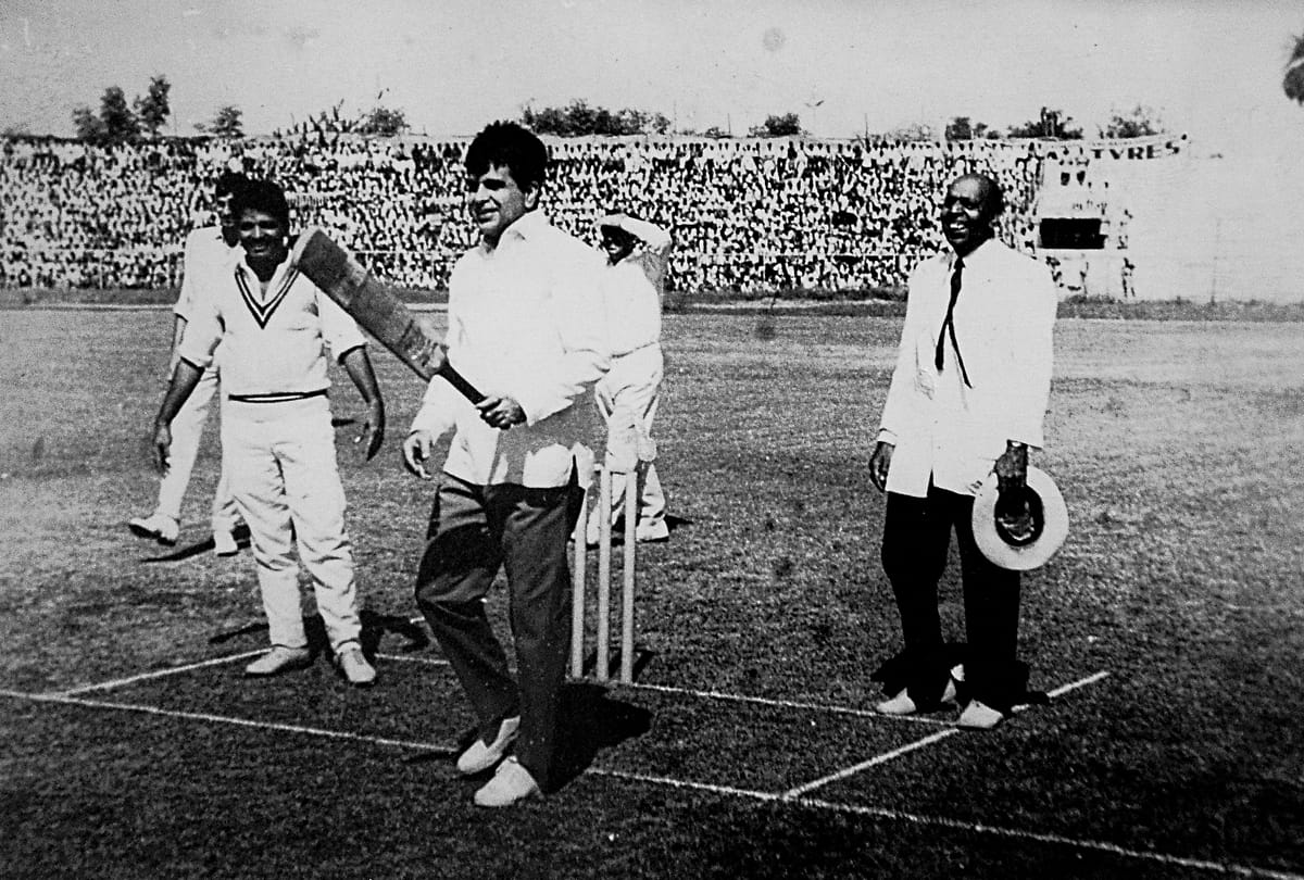 Late actor Dilip Kumar's memory related to Lucknow.