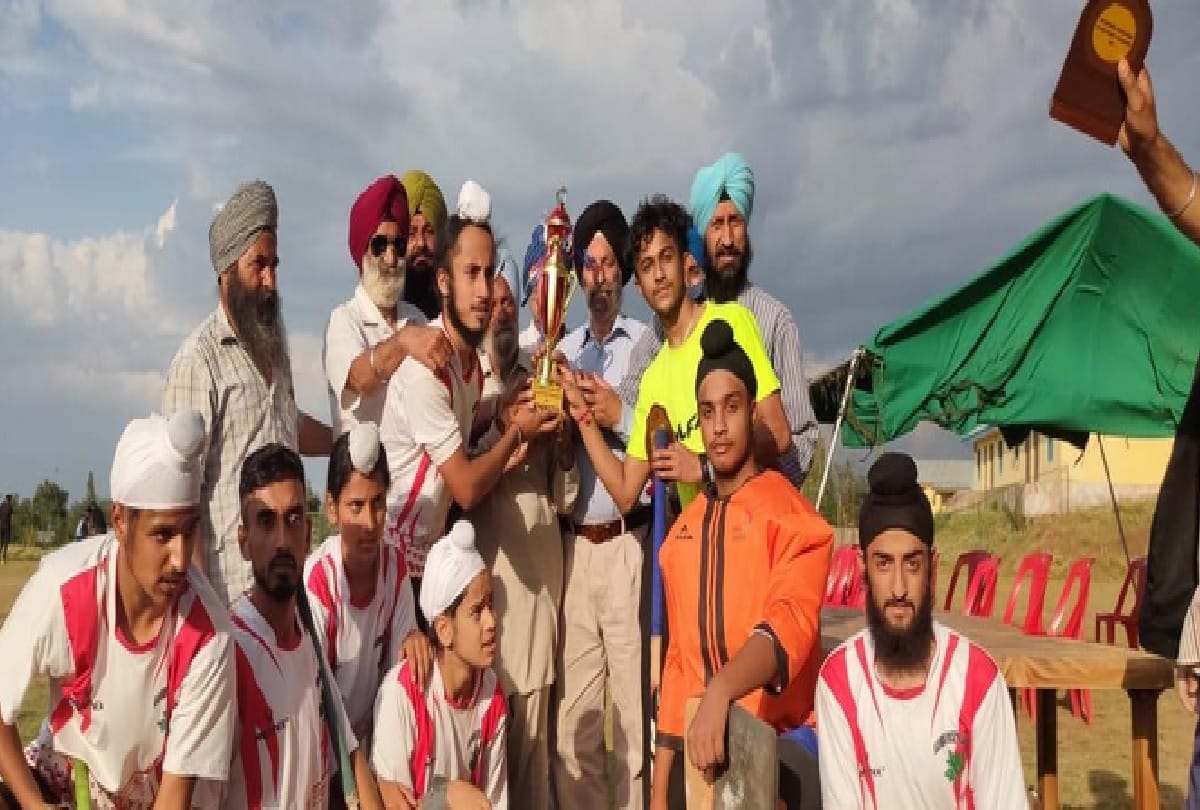 Jammu and Kashmir: The trend of sports in the valley is increasing, Kashmir Hockey Academy won the hockey tournament