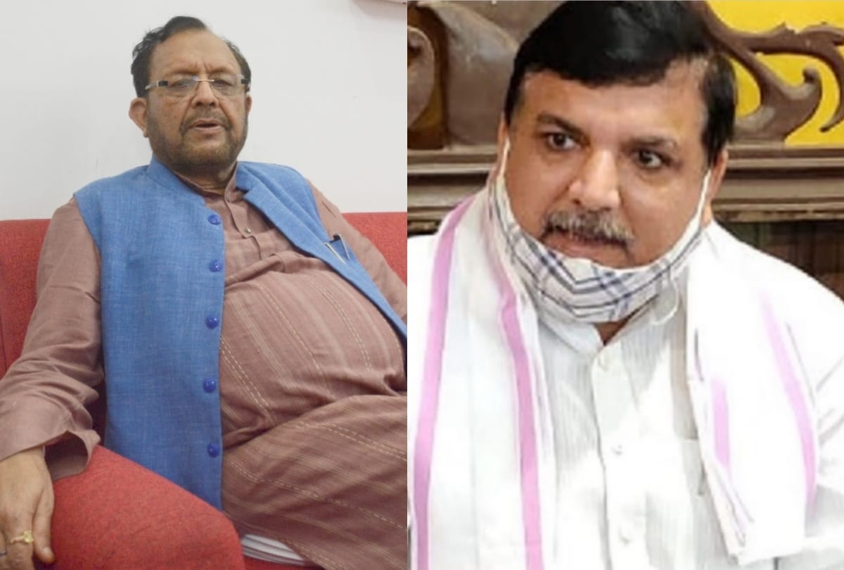 UP minister Suresh Khanna replied back to Aam Admi Party leader Sanjay Singh.