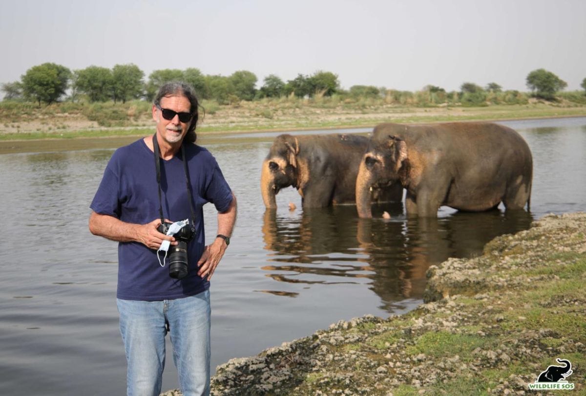 Walter J. Lindner Ambassador Of Germany In India Visits Elephant Conservation Center