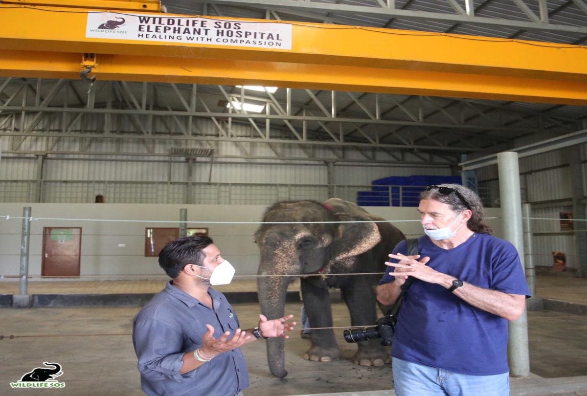 Walter J. Lindner Ambassador Of Germany In India Visits Elephant Conservation Center