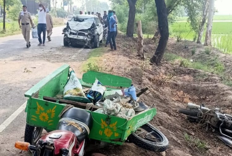 One Died in Accident at Fatehabad of Haryana