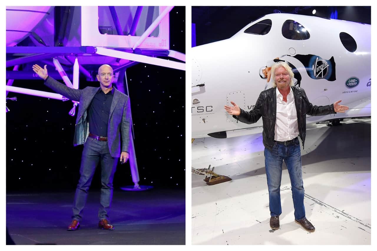 Human Space Flight: Competition among the legendary billionaire entrepreneurs, who will go farther in space?