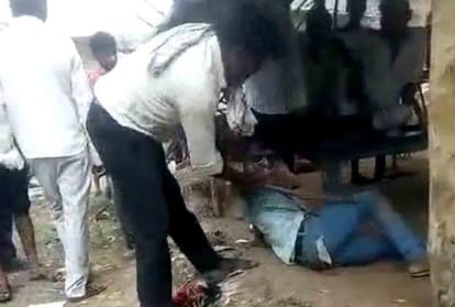 young man who came to meet his girlfriend was brutally beaten, video viral