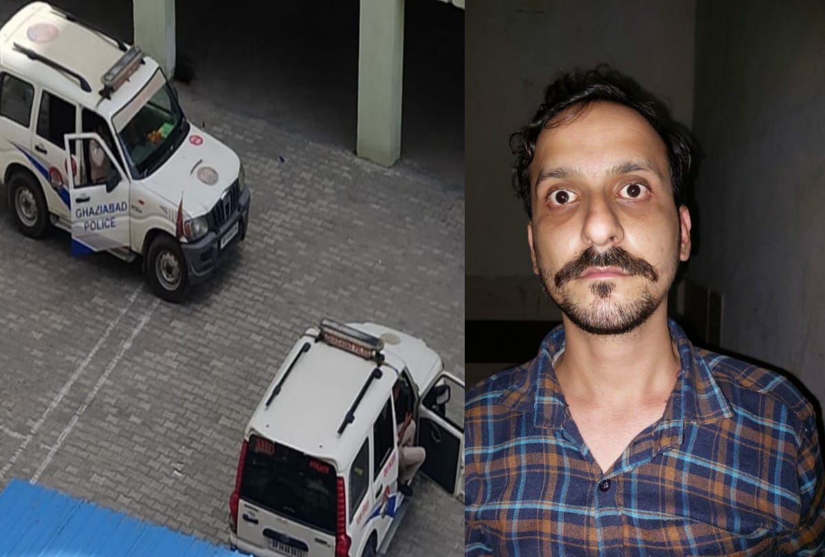 Ghaziabad drunk son killed father for fighting with mother then self call police for arrest