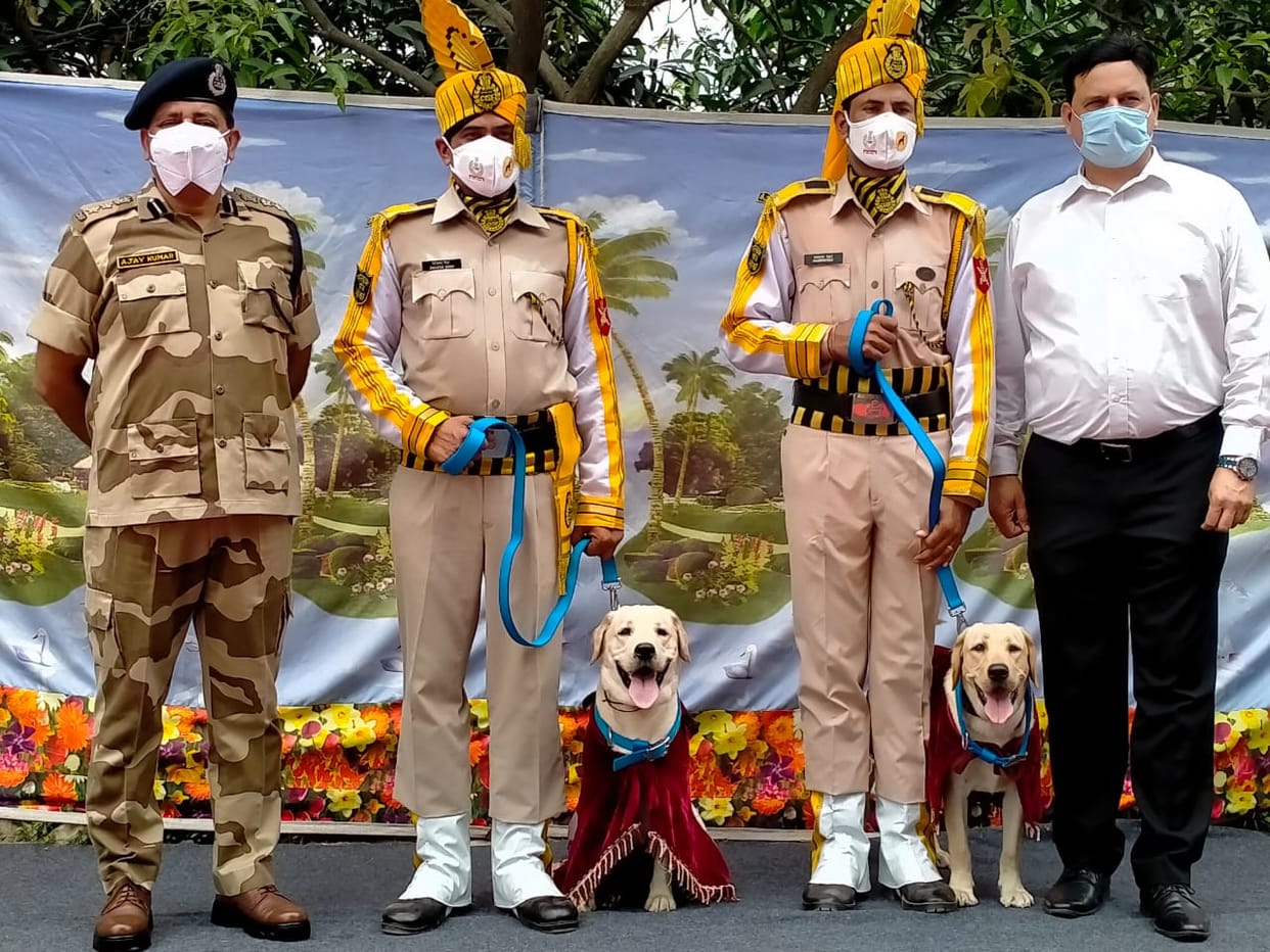 Varanasi airport : Jimmy and Jani retired security command of Babatpur airport, now Siya and Simba got the responsibility