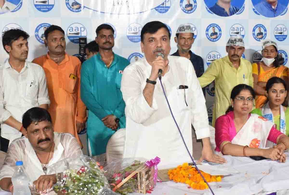 Big statement of AAP leader Sanjay Singh against Yogi government