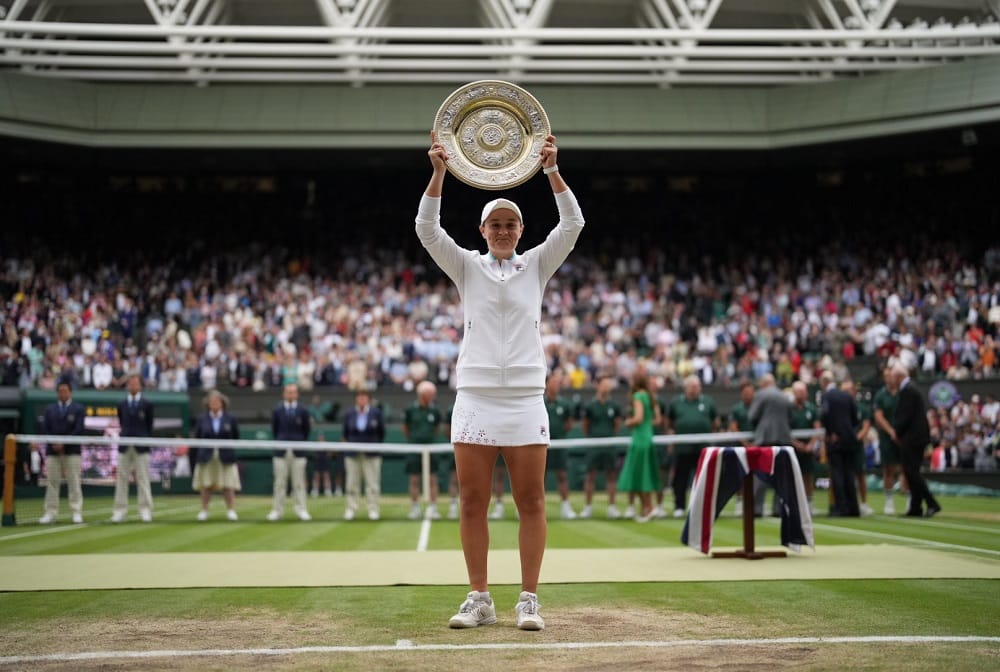 Wimbledon 2021: Ash Barty beats Karolina Pliskova to win her second Grand Slam title