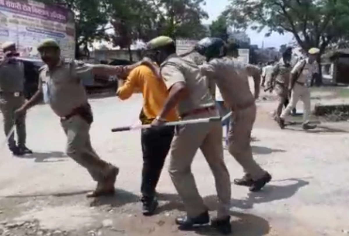 block chief election 2021 BDC beaten before polling in Siddharthnagar