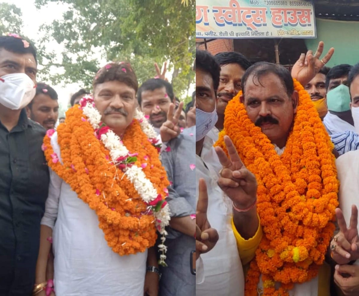 up block chief election 2021: chandauli block pramukh chunav BJP win on eight seat of block and samajwadi parti win one