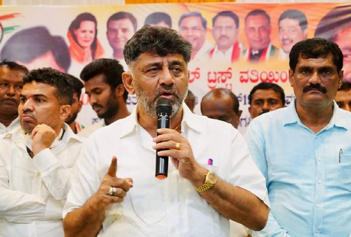 Karnataka: Congress state president DK Shivakumar slaps youth, know why senior leader got angry