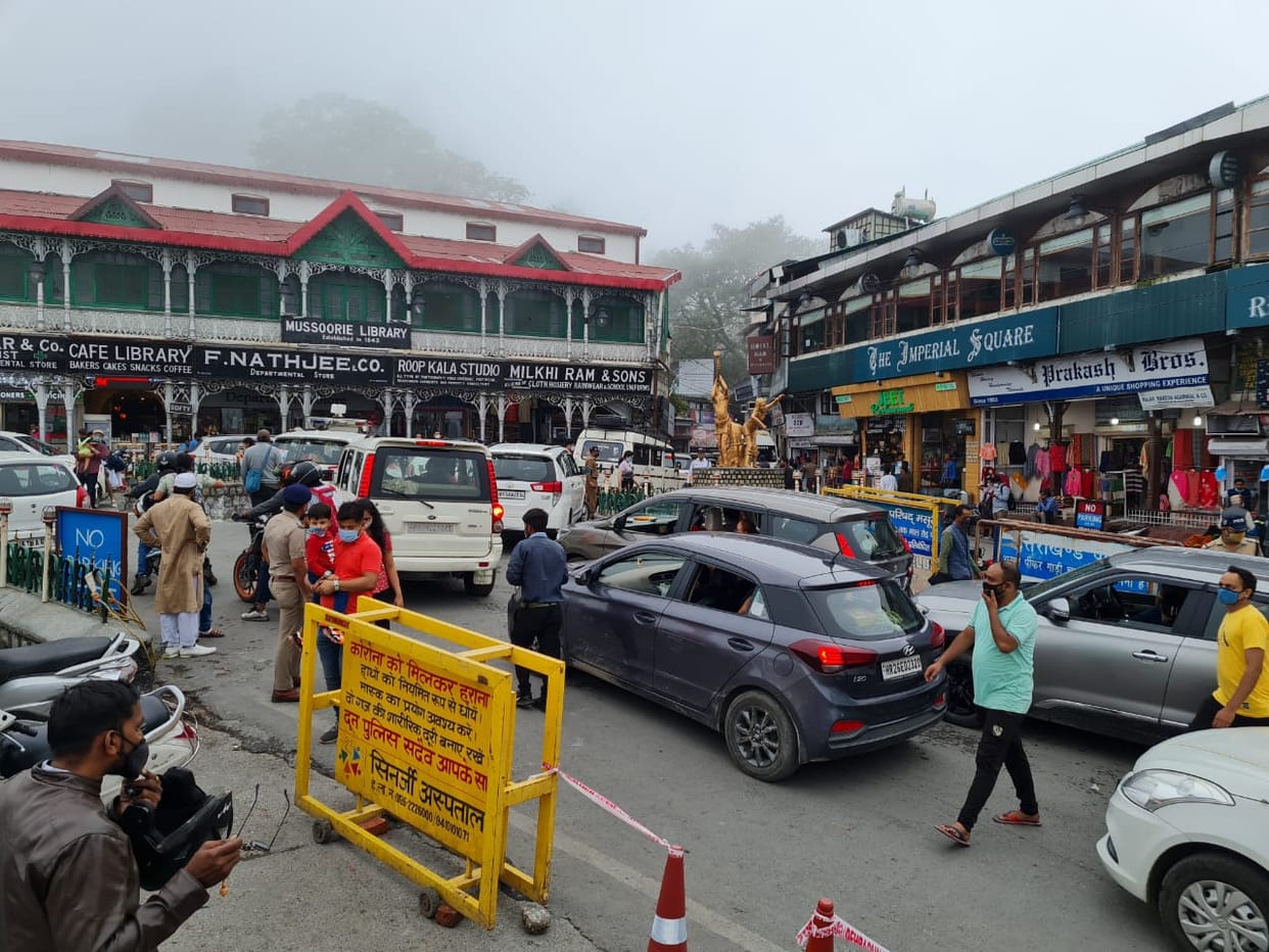uttarakhand news : maximum 15 thousand tourist can go mussoorie in weekend