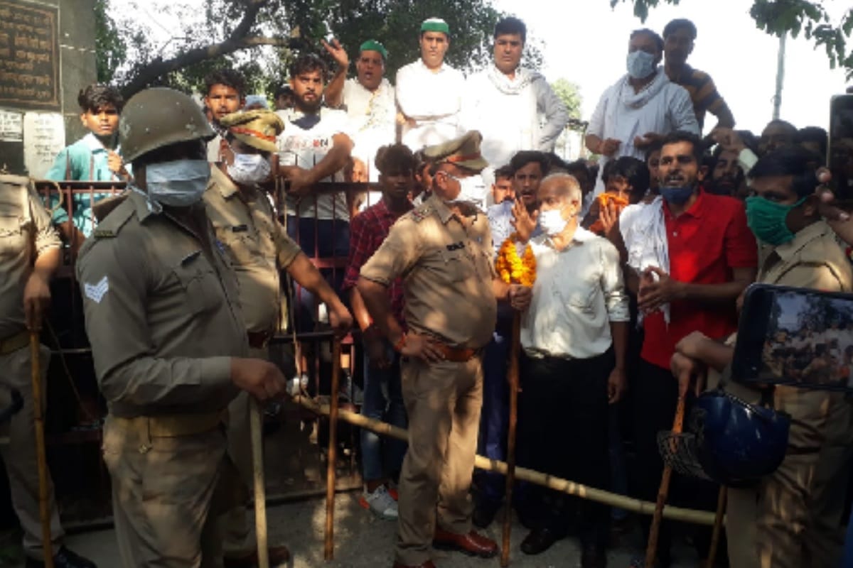 Block Pramukh Election Muzaffarnagar: Opposition upset on cancellation of fifteen votes in counting