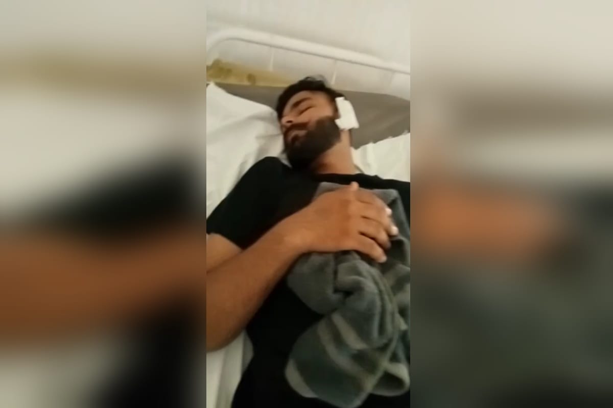 A youth was beaten up outside the gym in Modipuram, Meerut.