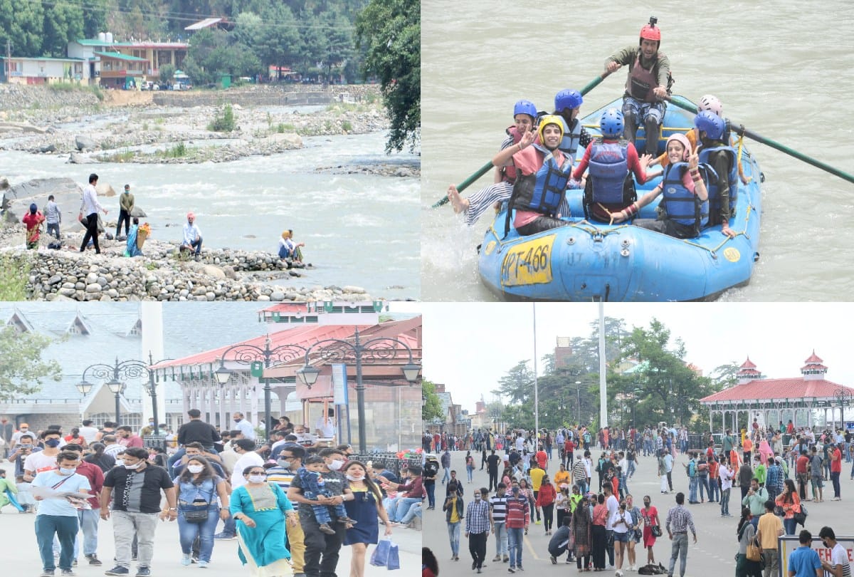 tourist crowd reduced in himachal: 60 in Manali and 10 percent fall in Shimla