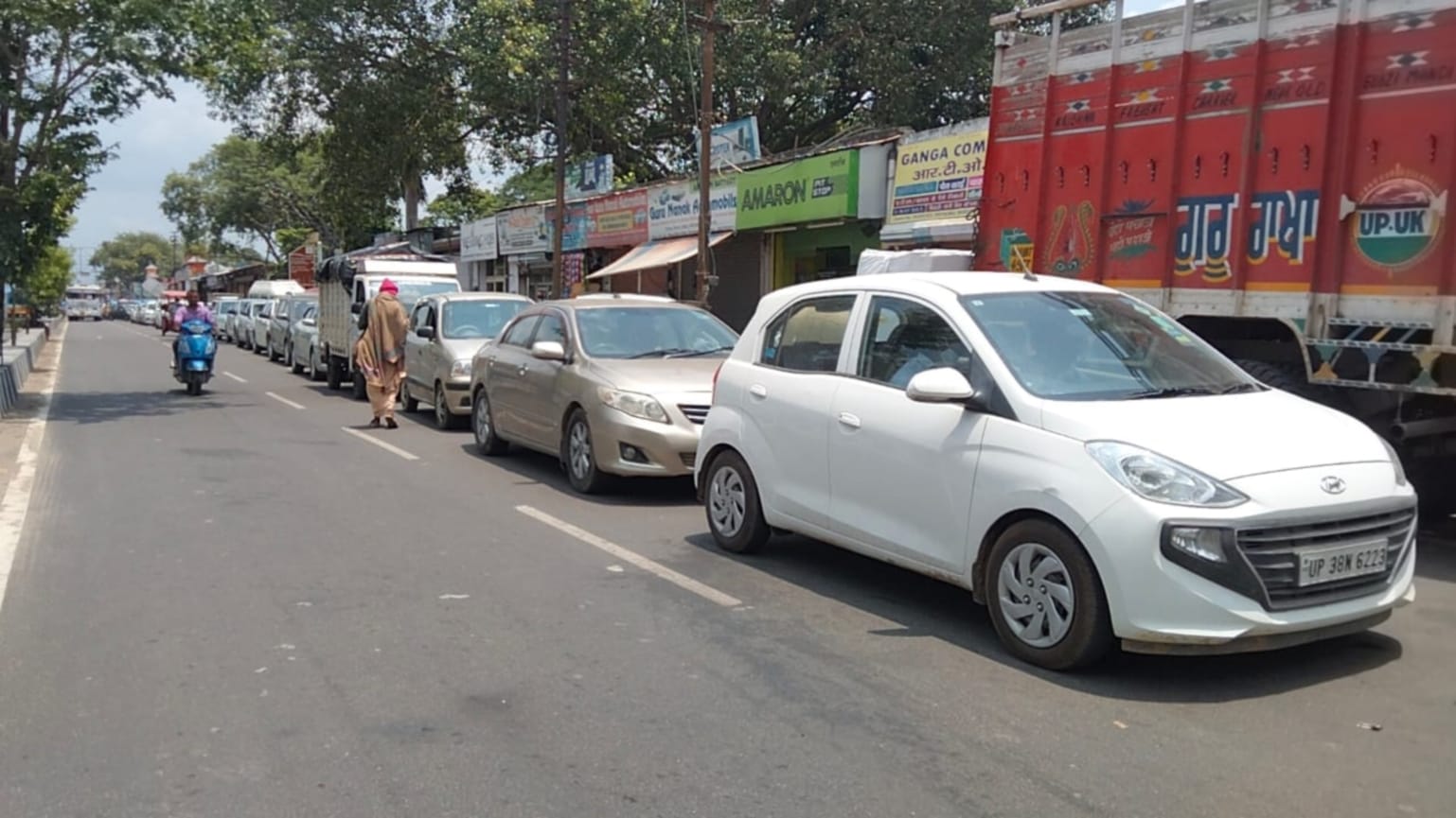 haridwar news : tourist rush in weekend, traffic jam, rush in har ki paidi watch photos