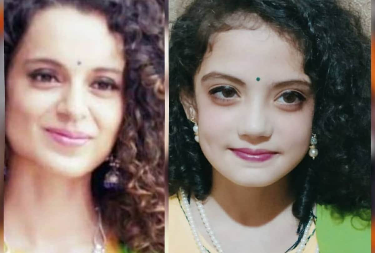 Kangana Ranaut Little Girl Fan Choti Kangana Videos And Photos Gone Viral On Social Media
