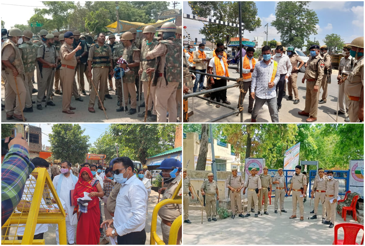 up block pramukh chunav 2021 election: Agra Division Bdc Members Voting For Pramukh