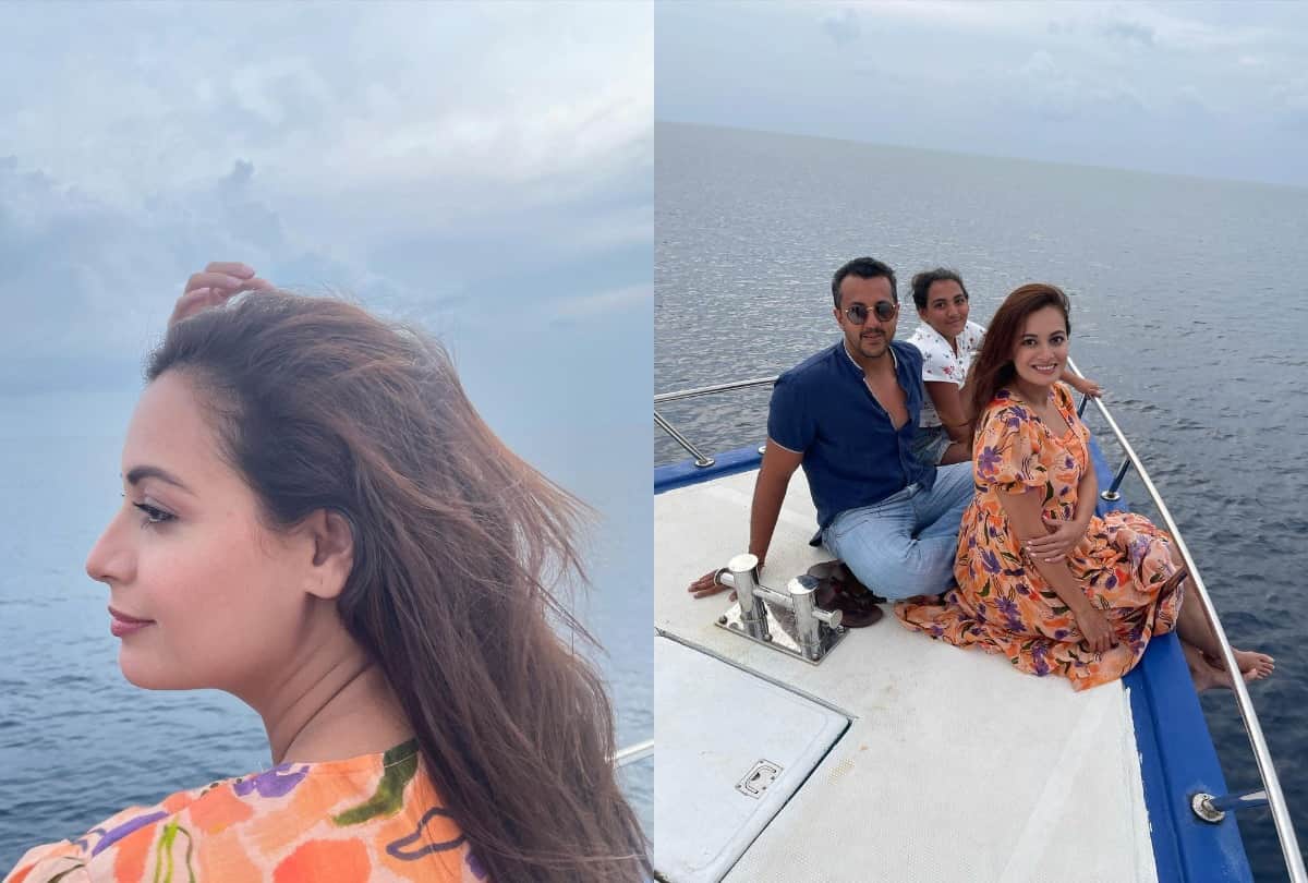 Dia Mirza Shares Throwback Pictures With Husband Vaibhav And His Daughter From Maldives Vacation