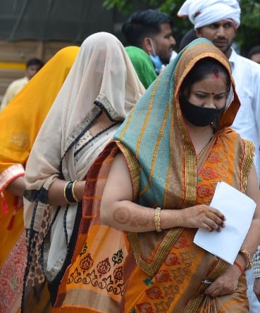Voting in ten seats, seven to BJP, two to SP and one independent
