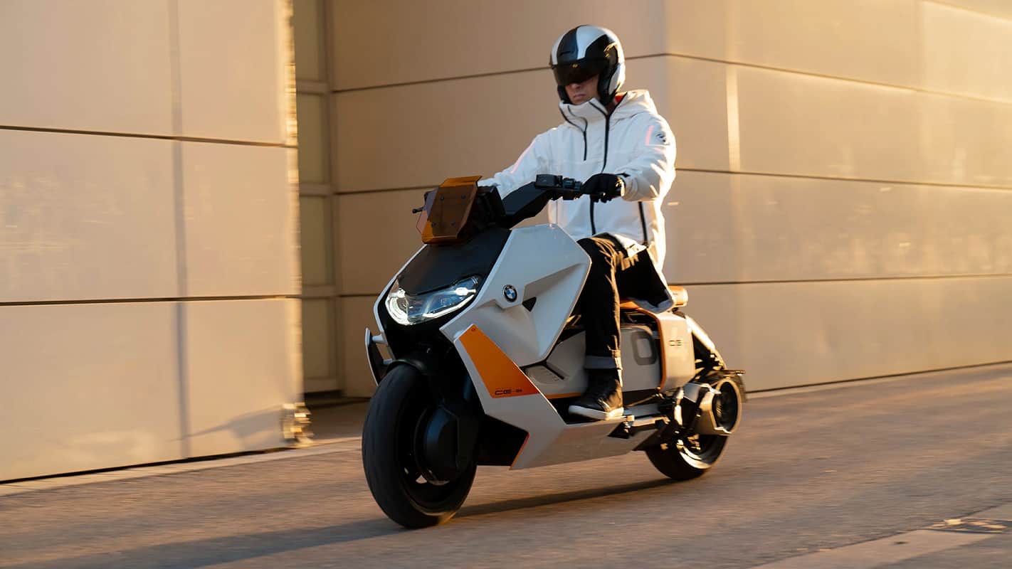 BMW Motorrad releases teaser of upcoming BMW CE 04 Electric Scooter for Indian market News in Hindi
