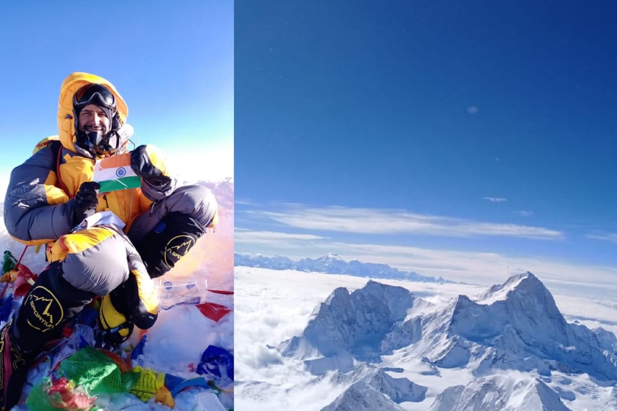 IIT Delhi alumnus Neeraj Coudhary scaled Mount Everest within 7 weeks of recovering from Coronavirus