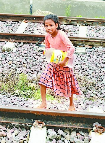Water crisis in railway colony and station premises due to motor blowing