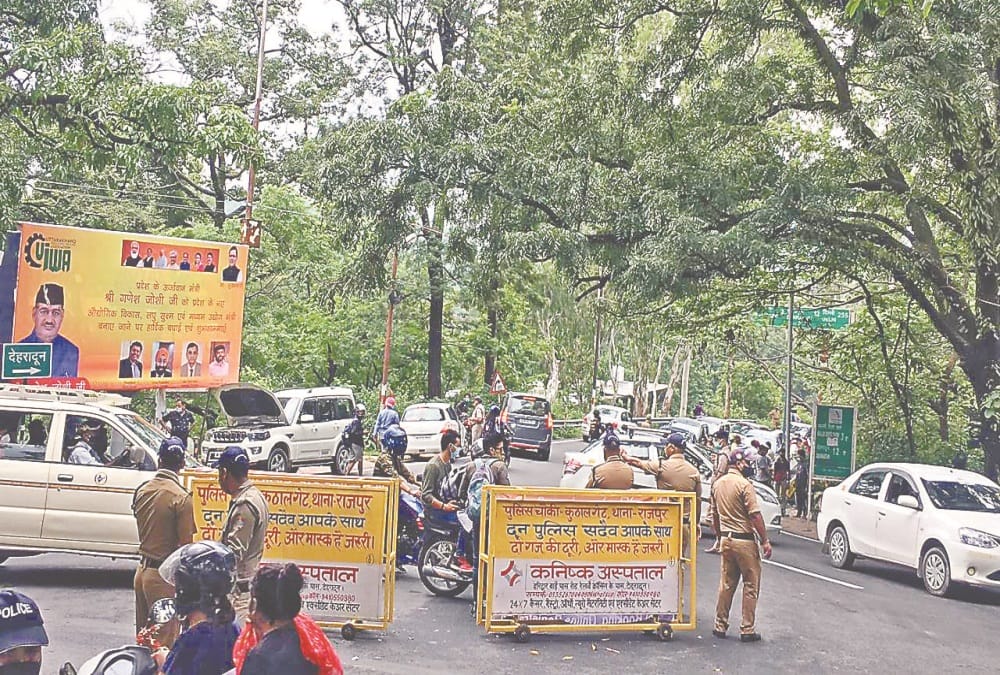 Uttarakhand unlock: Mussoorie Dehradun should not come by bike or scooty