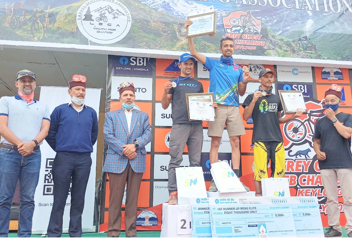 himachal news: Shiven win grey ghost mtb cycle rally