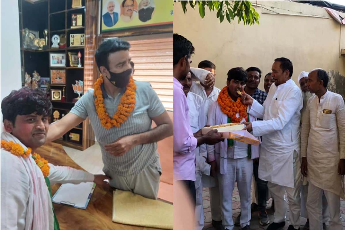 Block pramukh election: BJP candidate withdraws from election in Sarurpur, MP camp overshadowed MLA in Jani