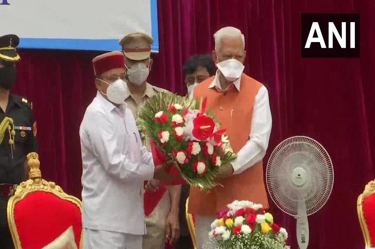 Thawarchand Gehlot takes oath as governor of Karnataka
