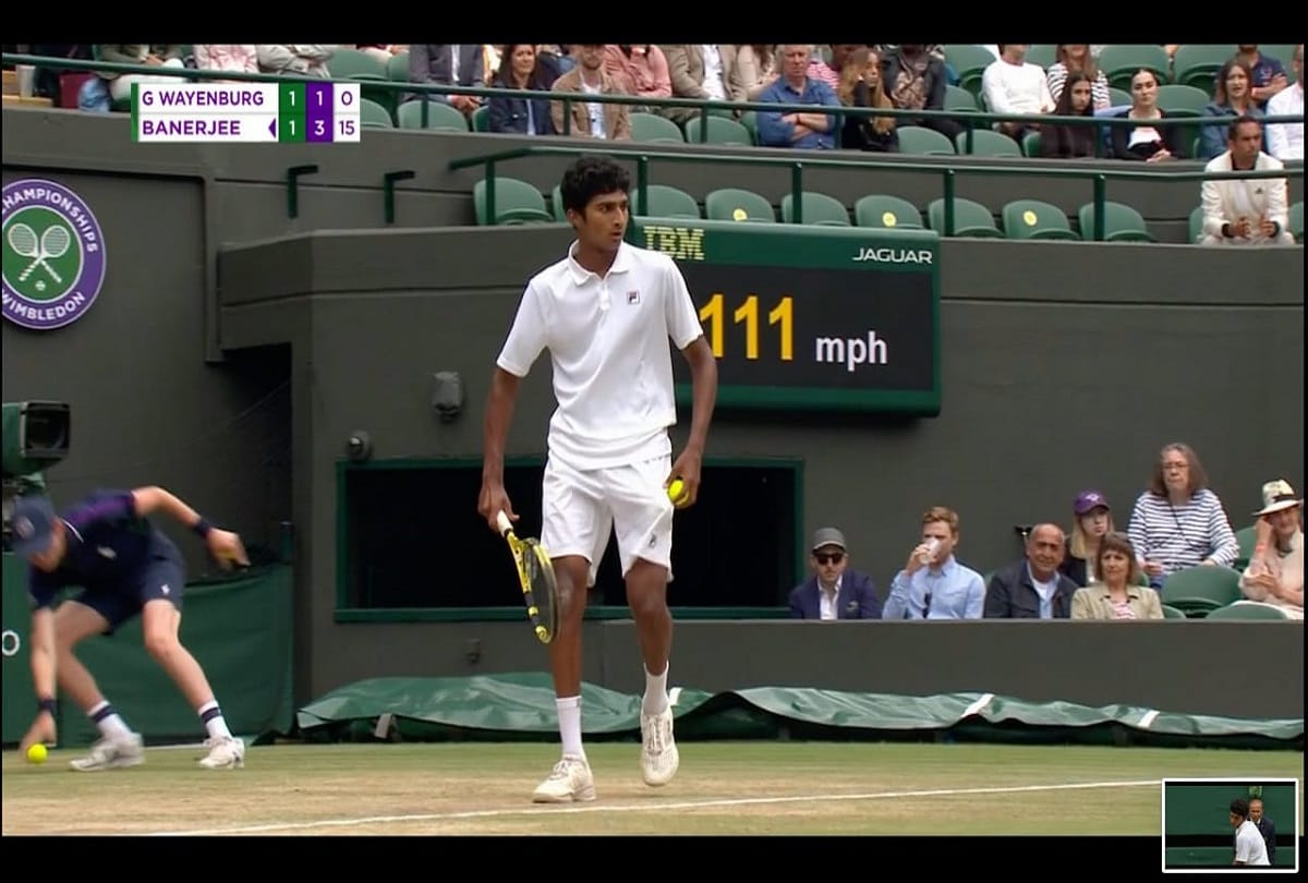 Wimbledon 2021 Indian origin Samir Banerjee creates history at Wimbledon wins boys singles title