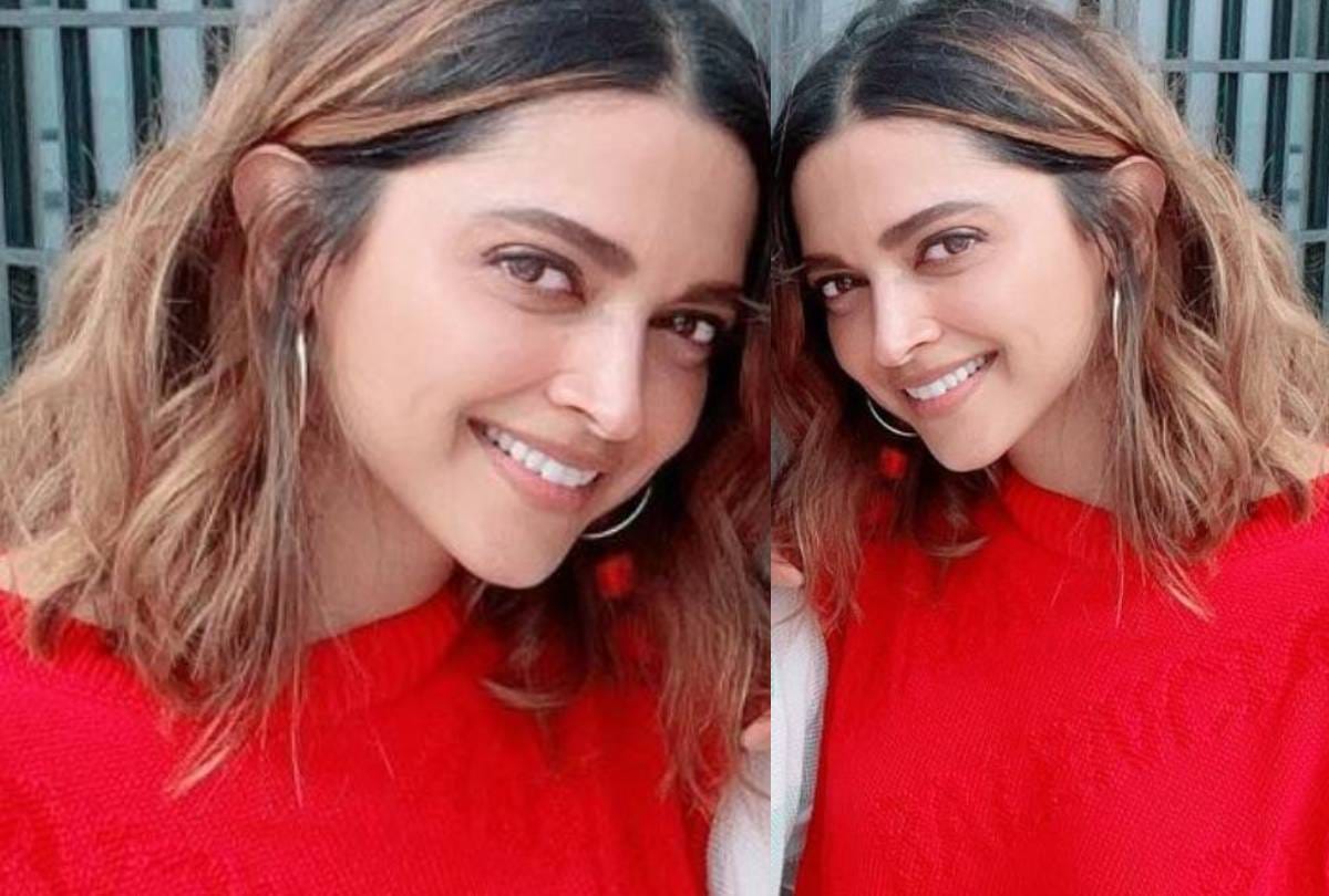 Fashion tip Deepika Padukone Oversized Red Sweater Photos Price is approx fifty seven thousand