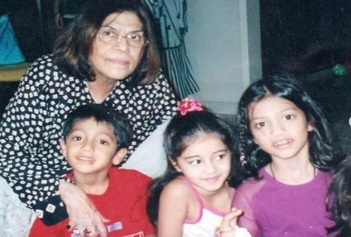 Ananya panday share emotional post on instagram after her Grandmother demise