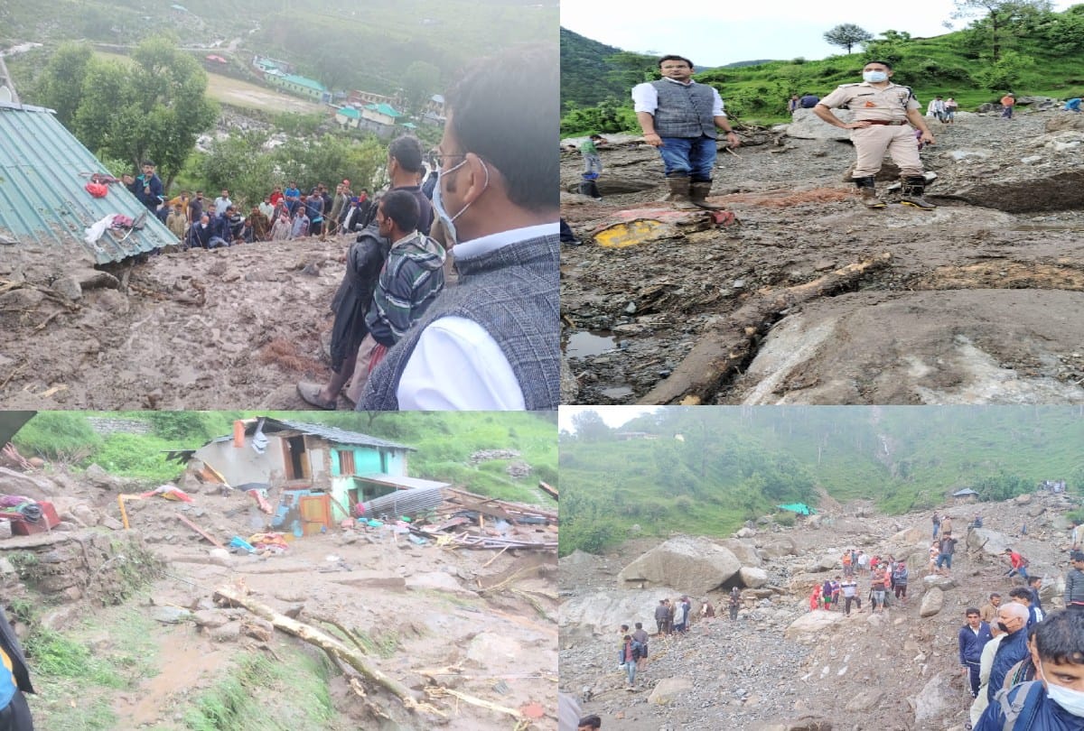 Heavy rainfall himachal: 10 houses washed away, three killed, 12 missing