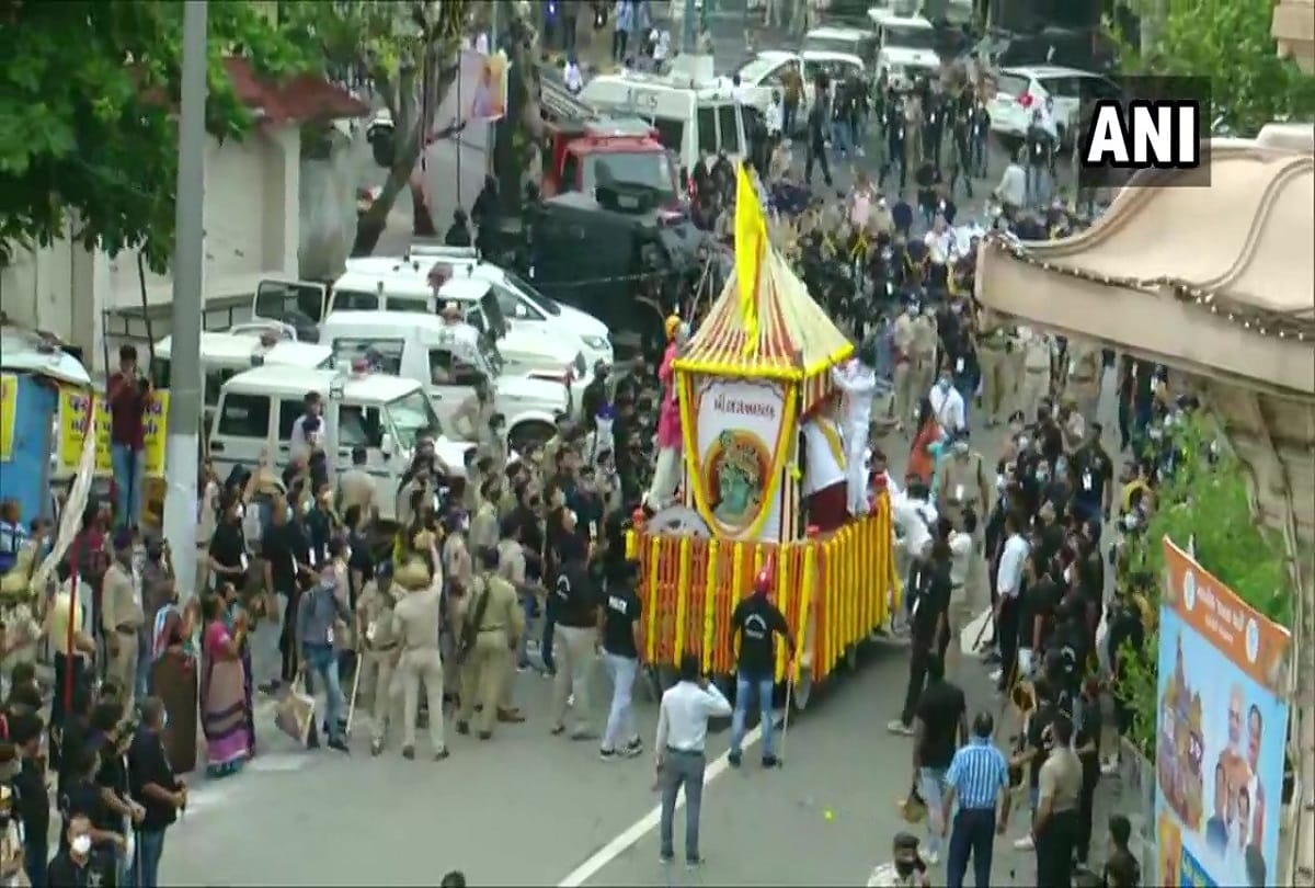 Jagannath Rath Yatra 2021 Live Streaming: Watch Live Telecast of Puri s Chariot Festival, Amit Shah performs aarti, Ahmedabad Gujarat CM vijay rupani, Ram Nath Kovind greetings
