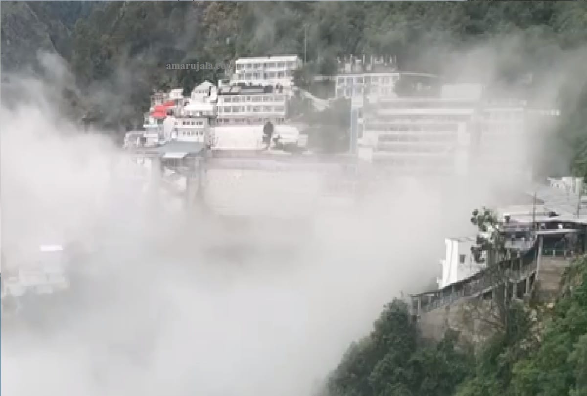 Mata Vaishno Devi yatra Ten thousand devotees left for darbar till evening
