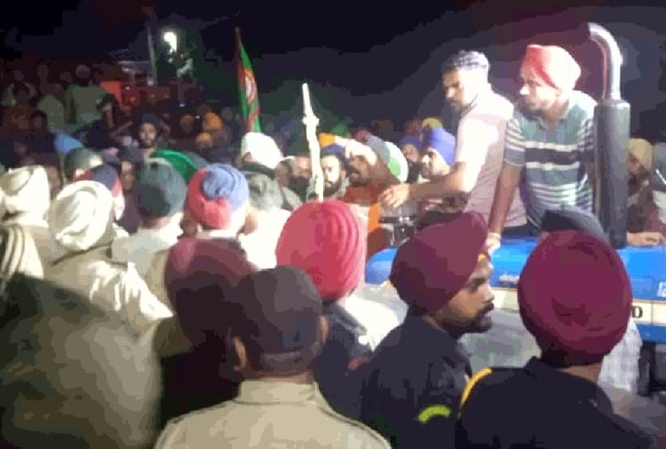 Police rescued BJP leaders after order of the High Court in Rajpura