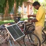 Solar Powered Electric Bicycle