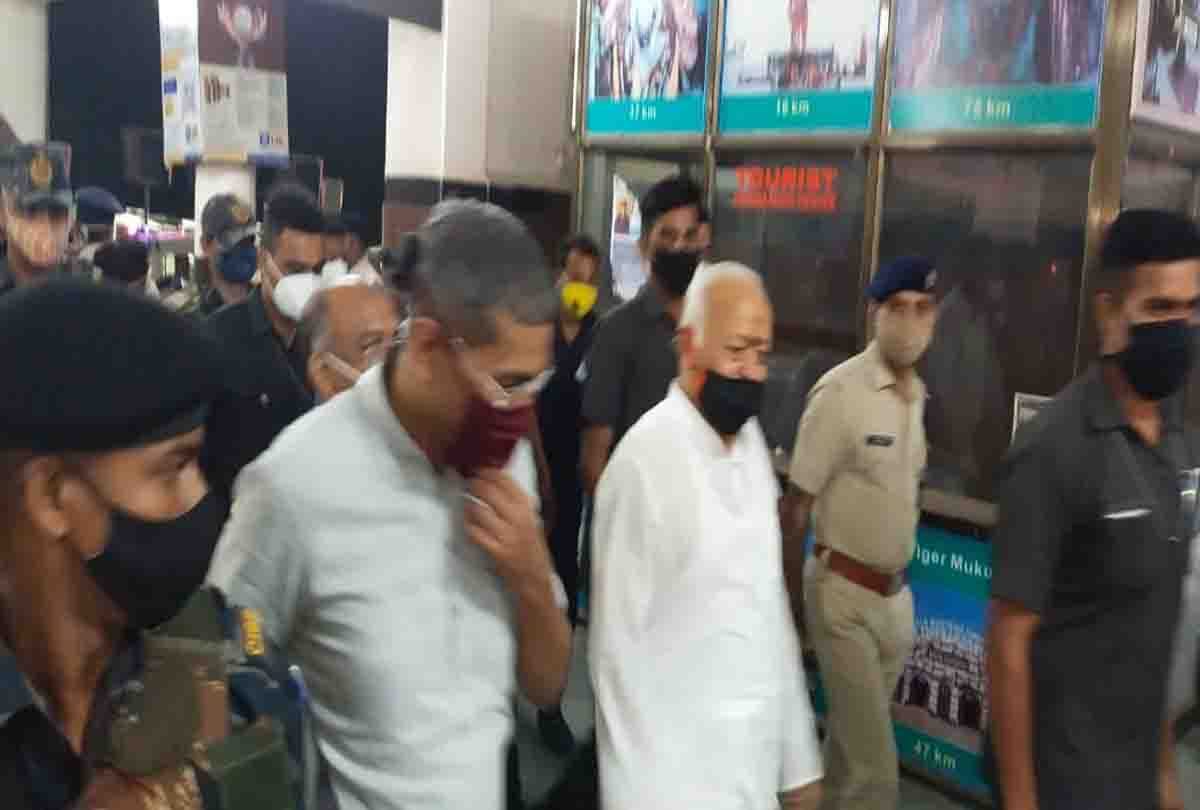 RSS contemplation meeting ends, Mohan Bhagwat leaves for Satna
