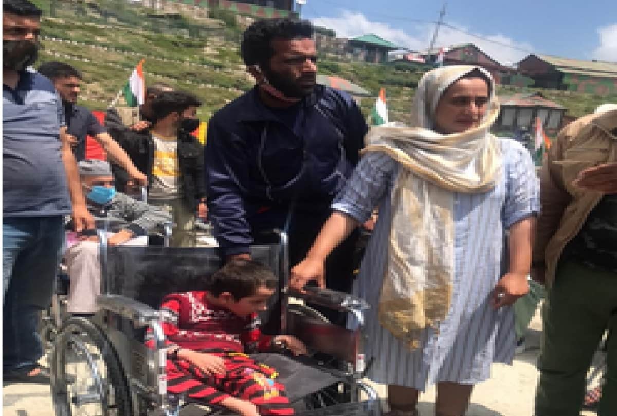 Army became helpful: Army gave aid to those who lost their organs in ID blasts and other accidents, see photos