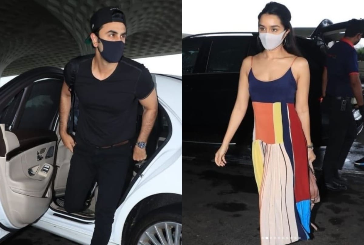 Ranbir Kapoor And Shraddha Kapoor Get Snapped At The Airport As They Leave To Shoot For Luv Ranjan's Upcoming Film