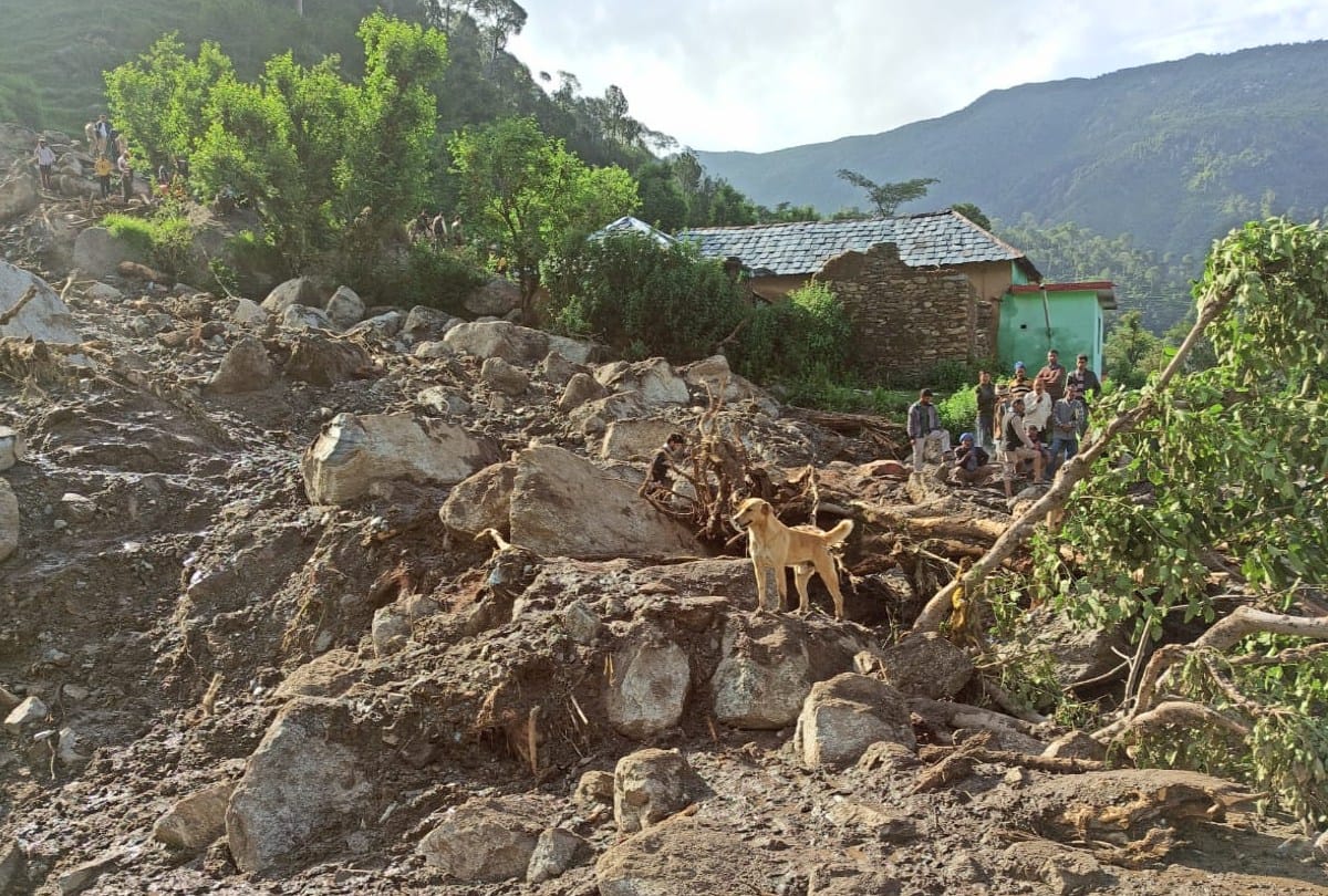 himachal kangra flood update: rescue operation in Boh Valley started early in the morning