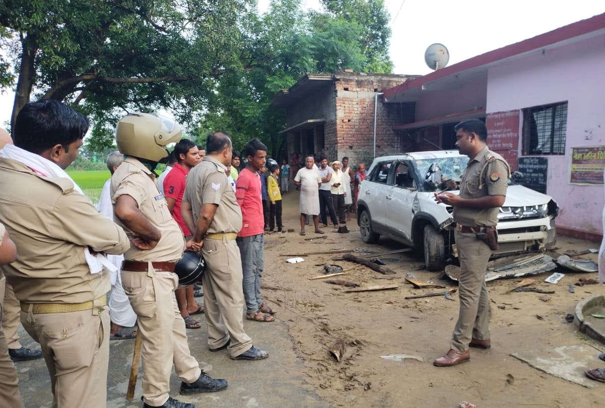 dispute in villagers and lekhpal during measurement on orders of Joint Magistrate in Gorakhpur