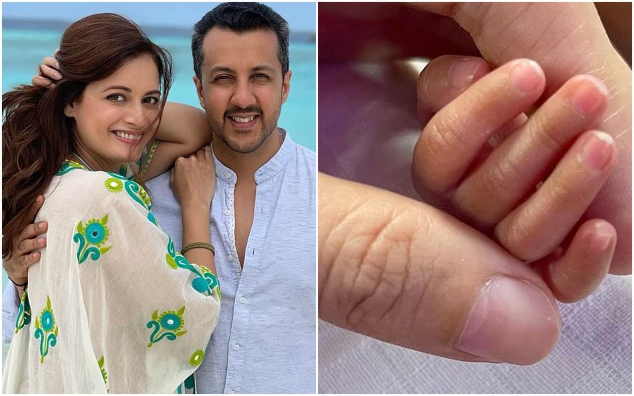 Dia mirza share unseen photo from her wedding her smile will melt your heart
