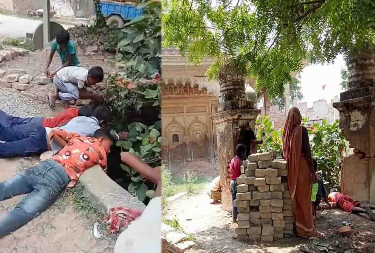 new currency notes coming out of ancient shiva temple well in ghatampur, news update